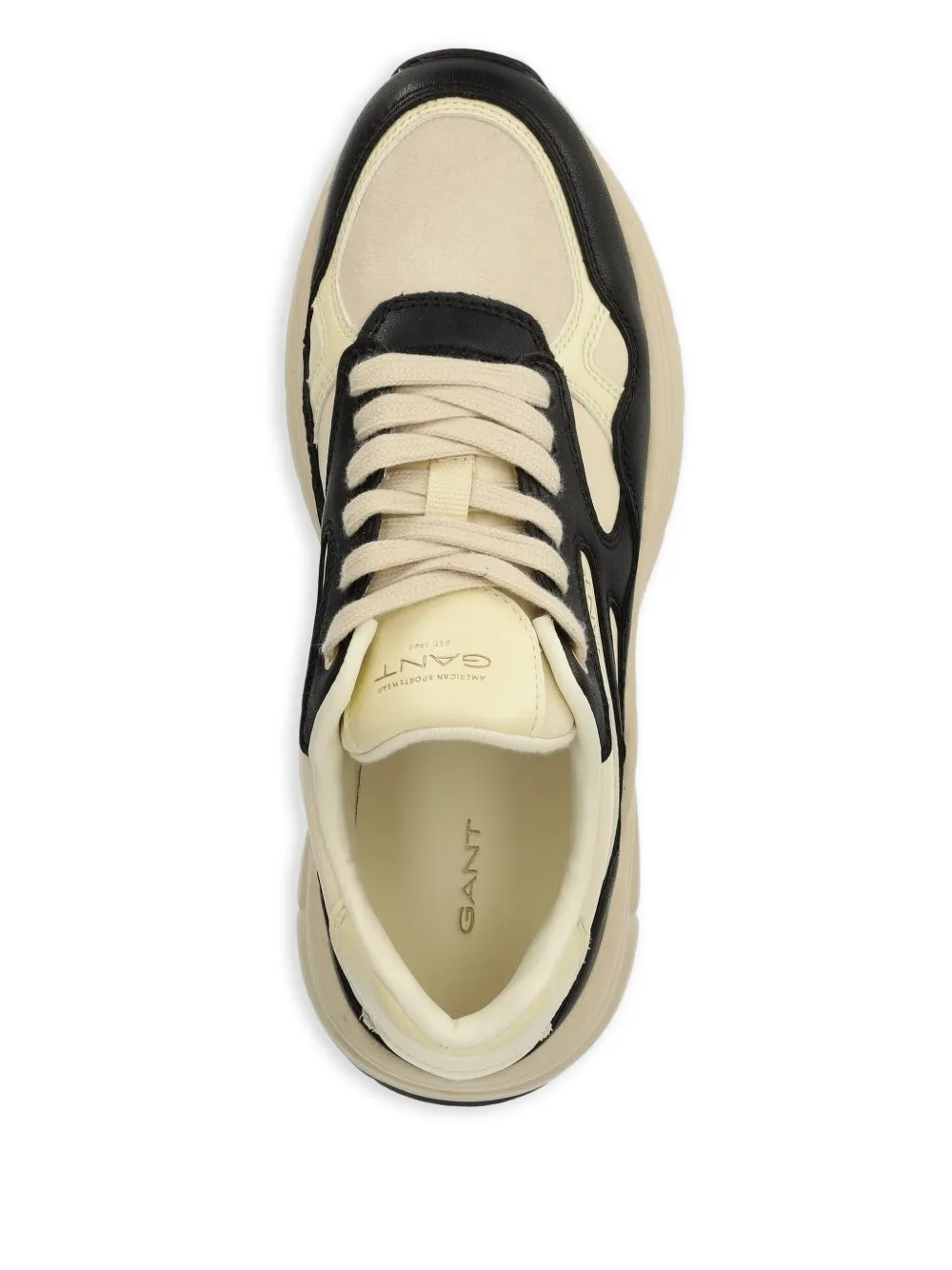 Gant leather panelled low-tops sneakers Neutrals