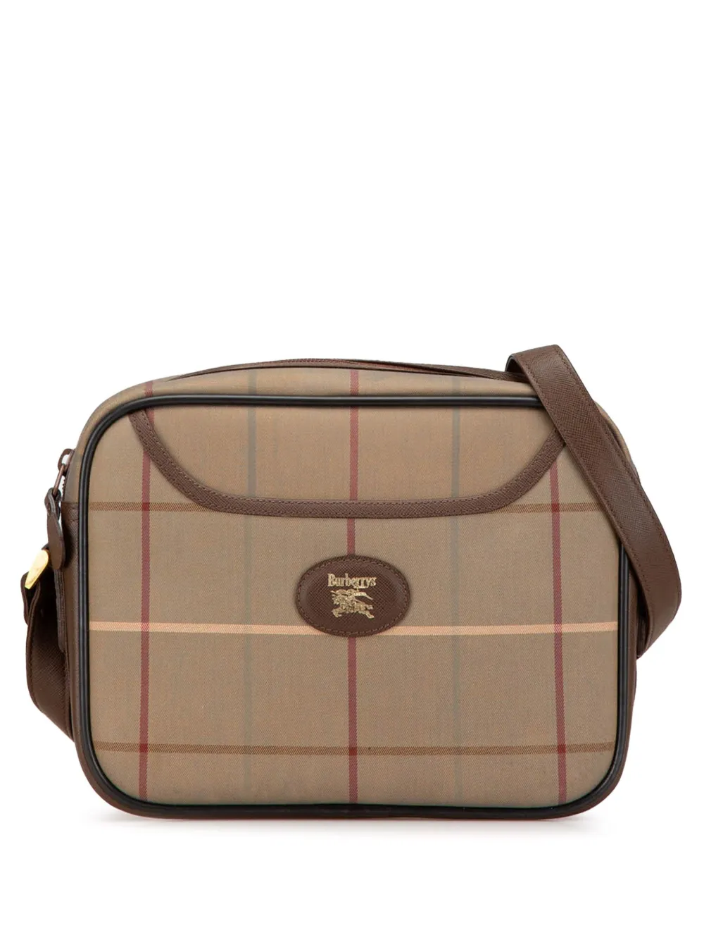 2000-2017 Vintage Check Canvas crossbody bag