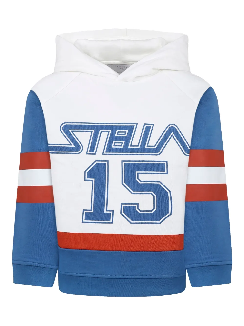 Stella McCartney Kids graphic-print hoodie - Bianco