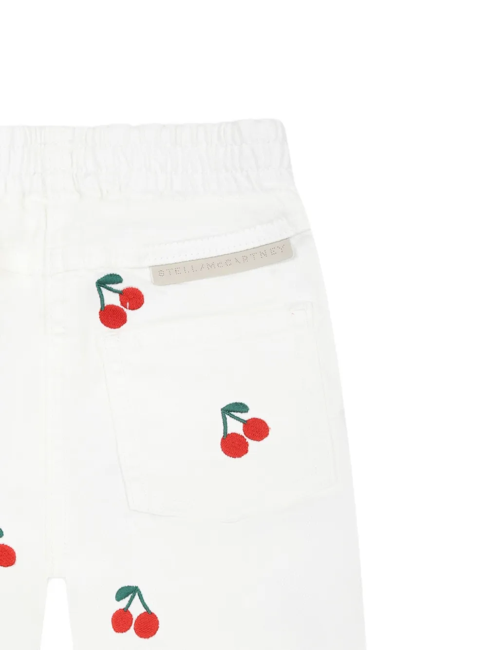 Stella McCartney Kids cherry-print Trousers | White | FARFETCH