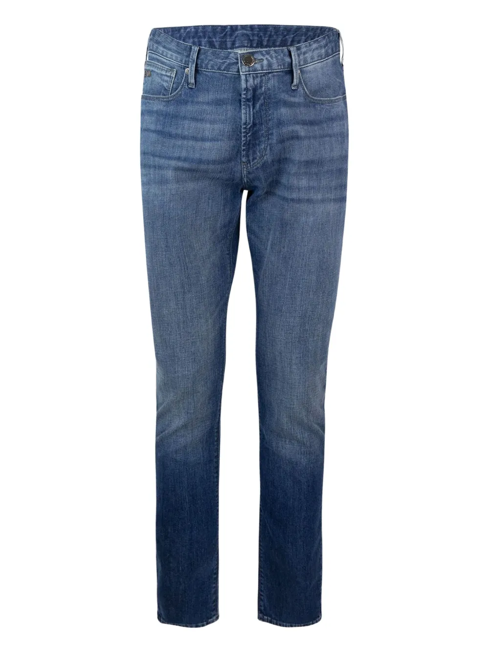 Emporio Armani Slim-fit jeans Zwart