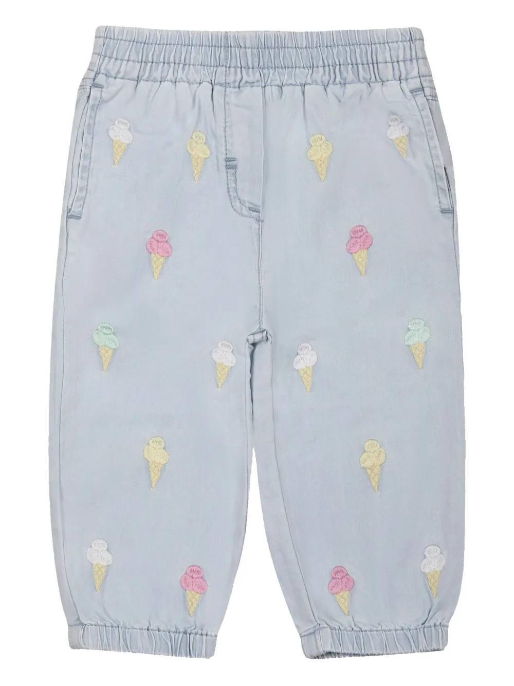 Stella McCartney Kids Straight jeans Blauw