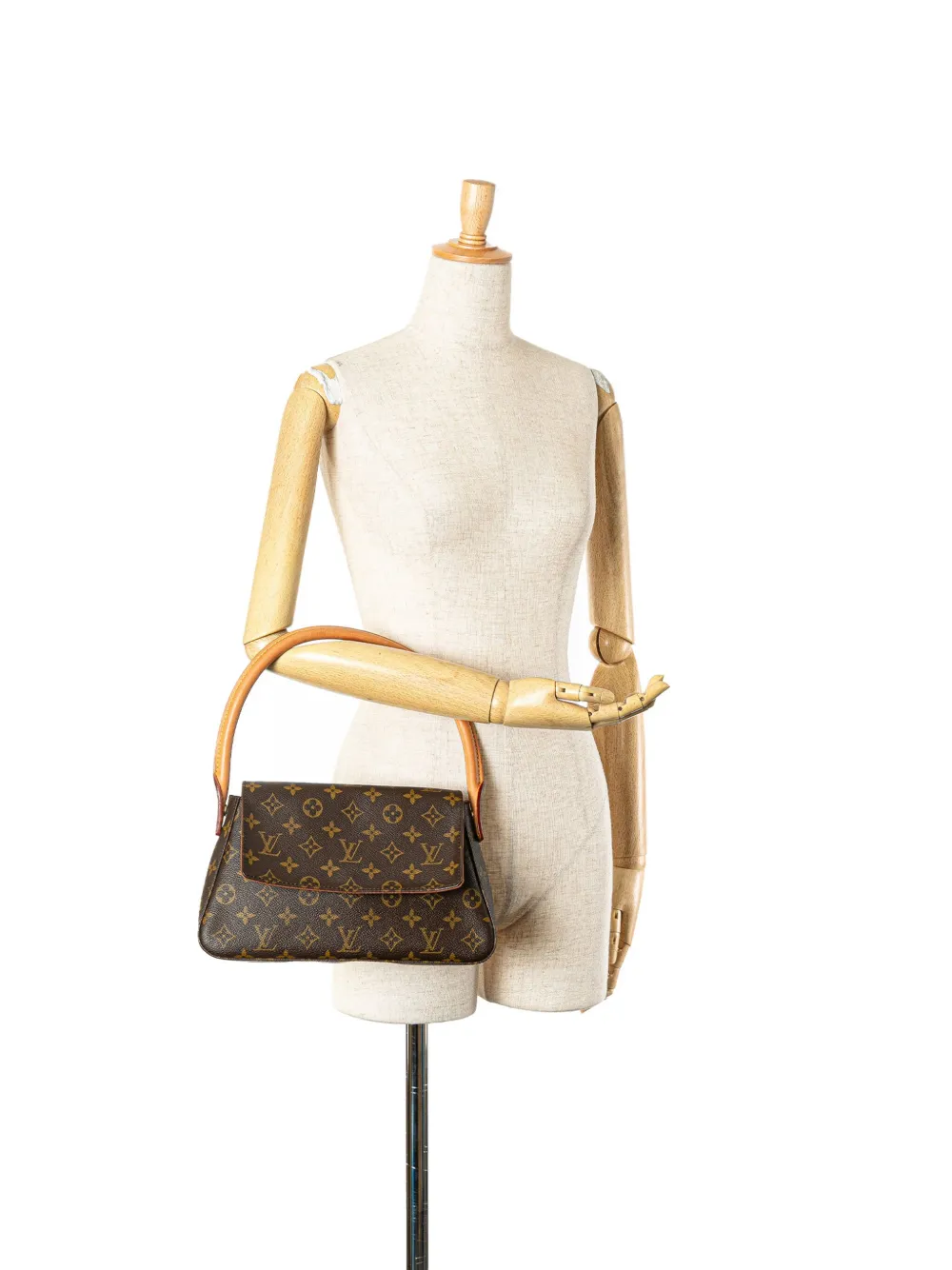 Louis Vuitton Pre-Owned 2002 Monogram Mini Looping shoulder bag - Bruin