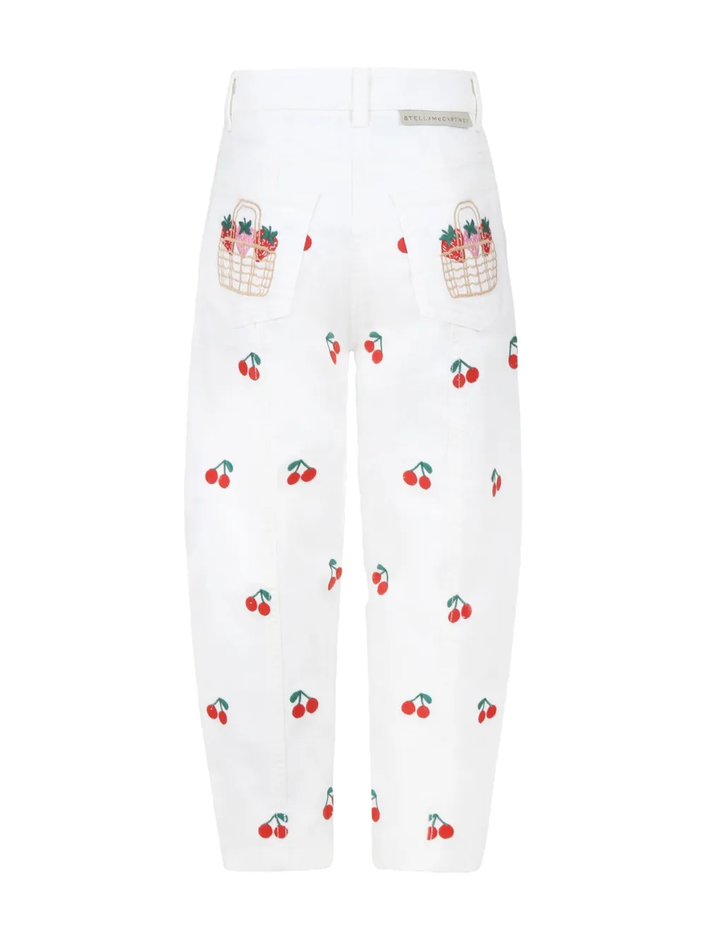 Image 2 of Stella McCartney Kids cherry-print jeans