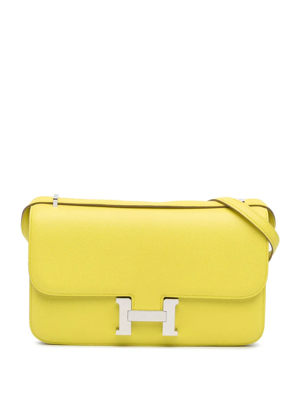 Hermès Pre-Owned 2013 エプソン コンスタンス エラン 25 ショルダーバッグ - イエロー Hermès Pre-Owned 2013 エプソン コンスタンス エラン 25 ショルダーバッグ - イエロー