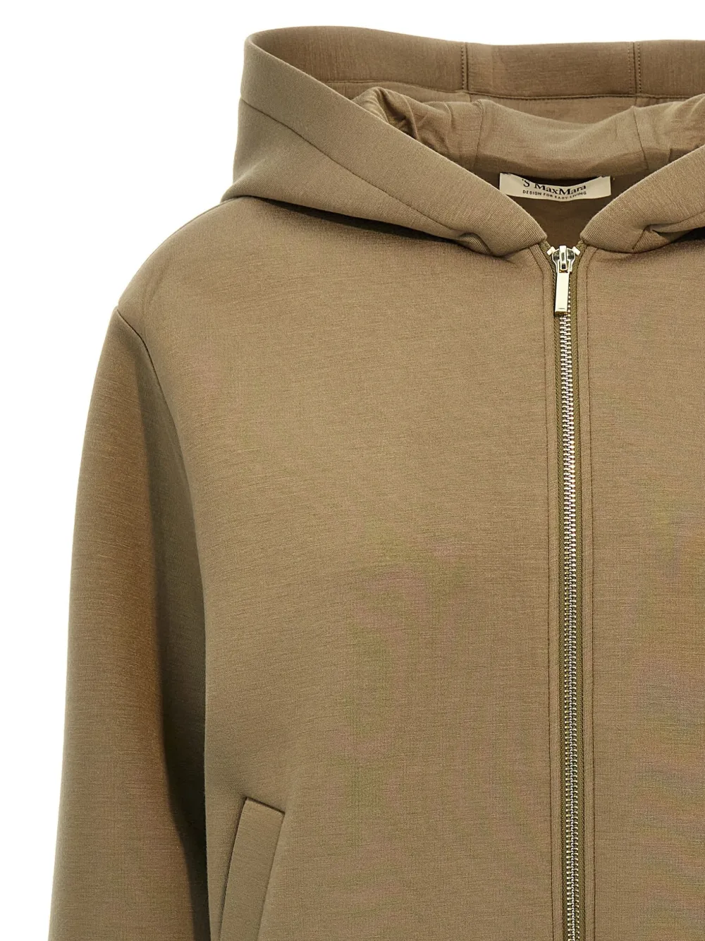 Max Mara Andorra hoodie Groen