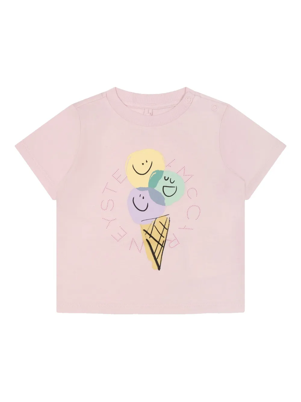 Stella McCartney Kids playera Ice Cream | rosado | Image 1