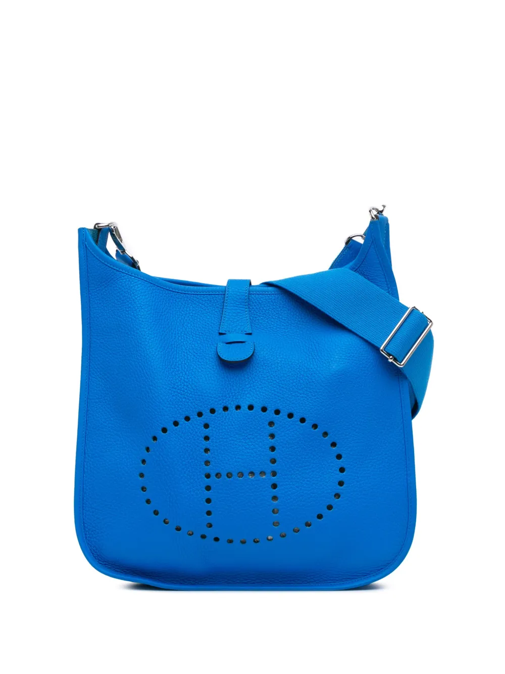 Hermès Pre-Owned 2012 クレマンス エヴリン III 29 ショルダーバッグ - ブルー Hermès Pre-Owned 2012 クレマンス エヴリン III 29 ショルダーバッグ - ブルー