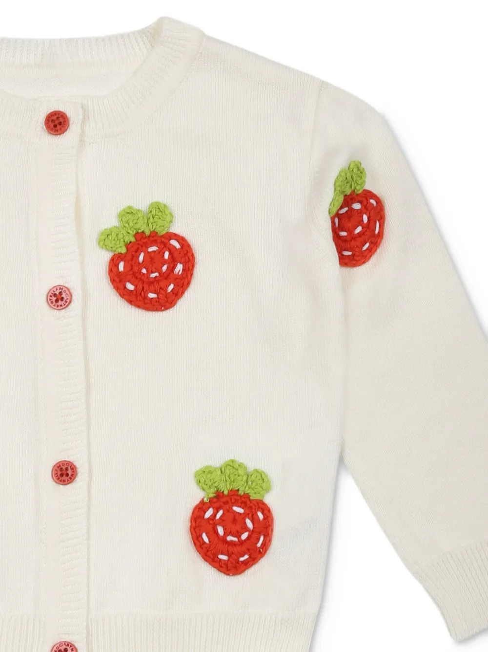 Stella McCartney Kids Cardigan con motivo ricamato | Top | Image 3