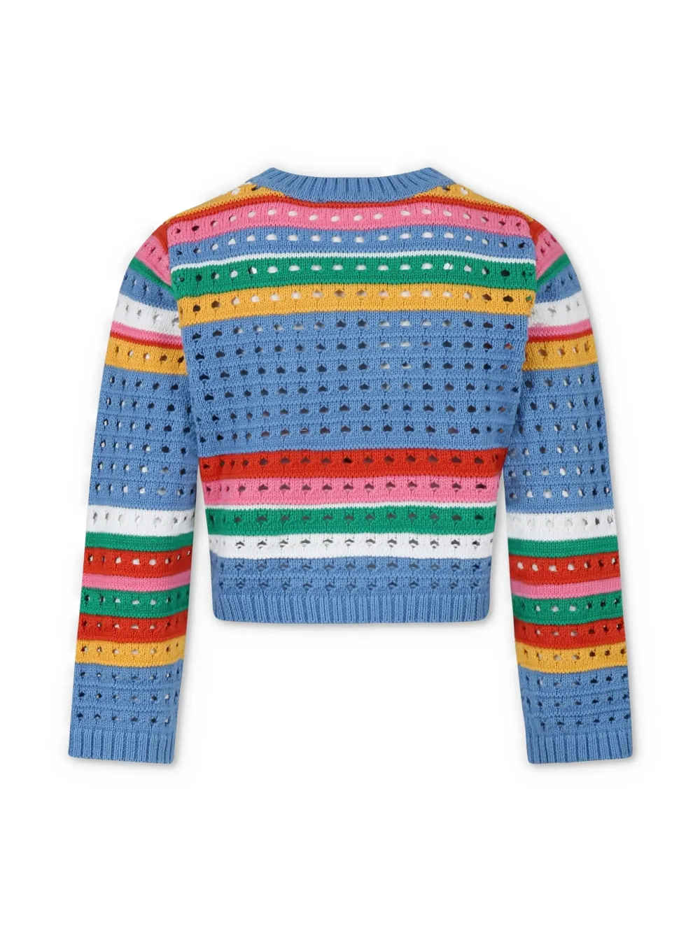 Stella McCartney Kids Gestreepte trui Blauw