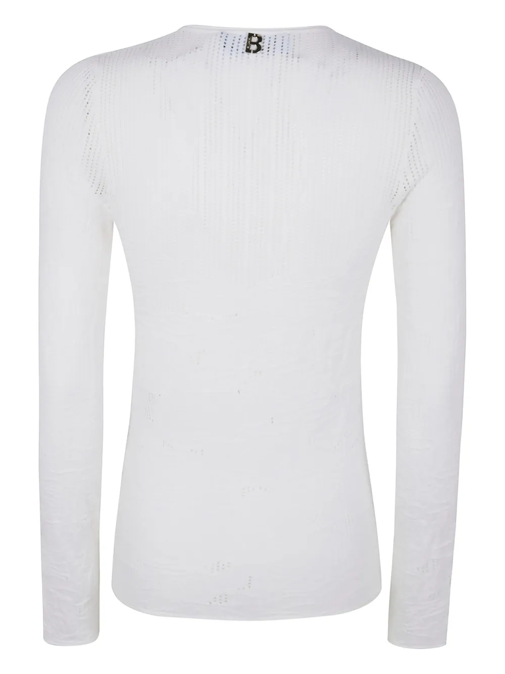 Blugirl pointelle-knit jumper - Wit