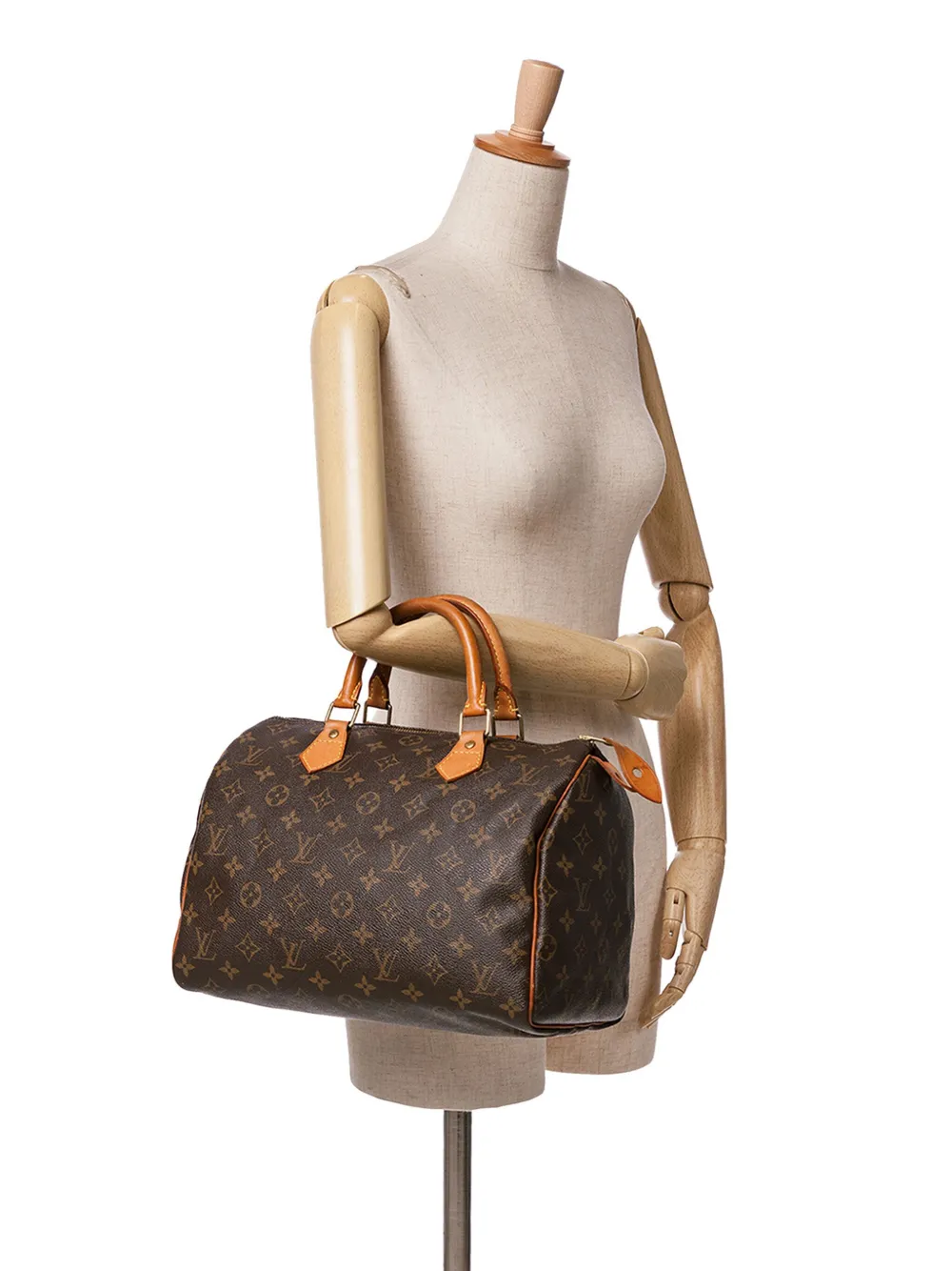 Louis Vuitton Pre-Owned 2005 Monogram Speedy 30 boston bag - Bruin