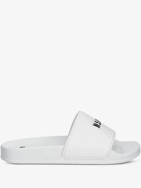 MSGM logo-embossed slides