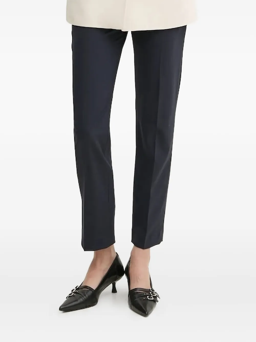 MSGM elastic-waistband trousers | Black | Image 1