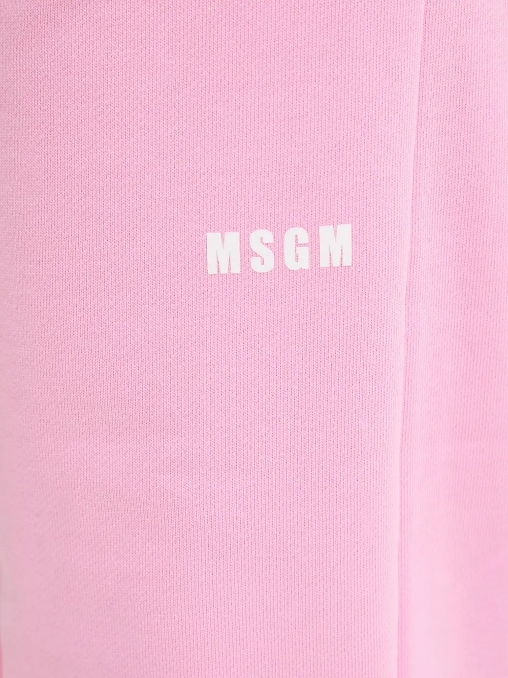 Msgm Pink Printed Lounge Pants In Pink
