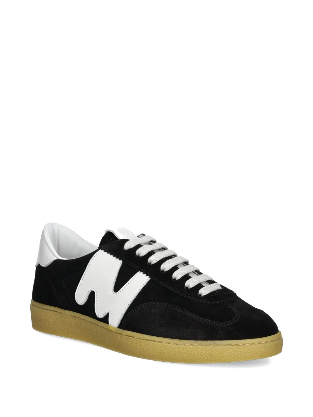 MSGM Retro panelled sneakers - Zwart