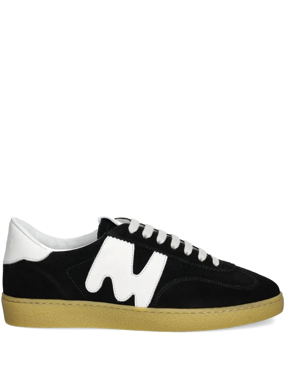 Retro panelled sneakers