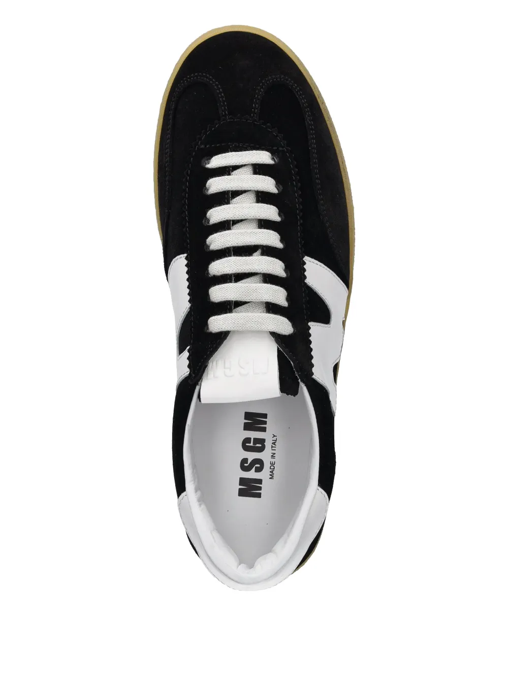 MSGM Retro sneakers met vlakken Zwart