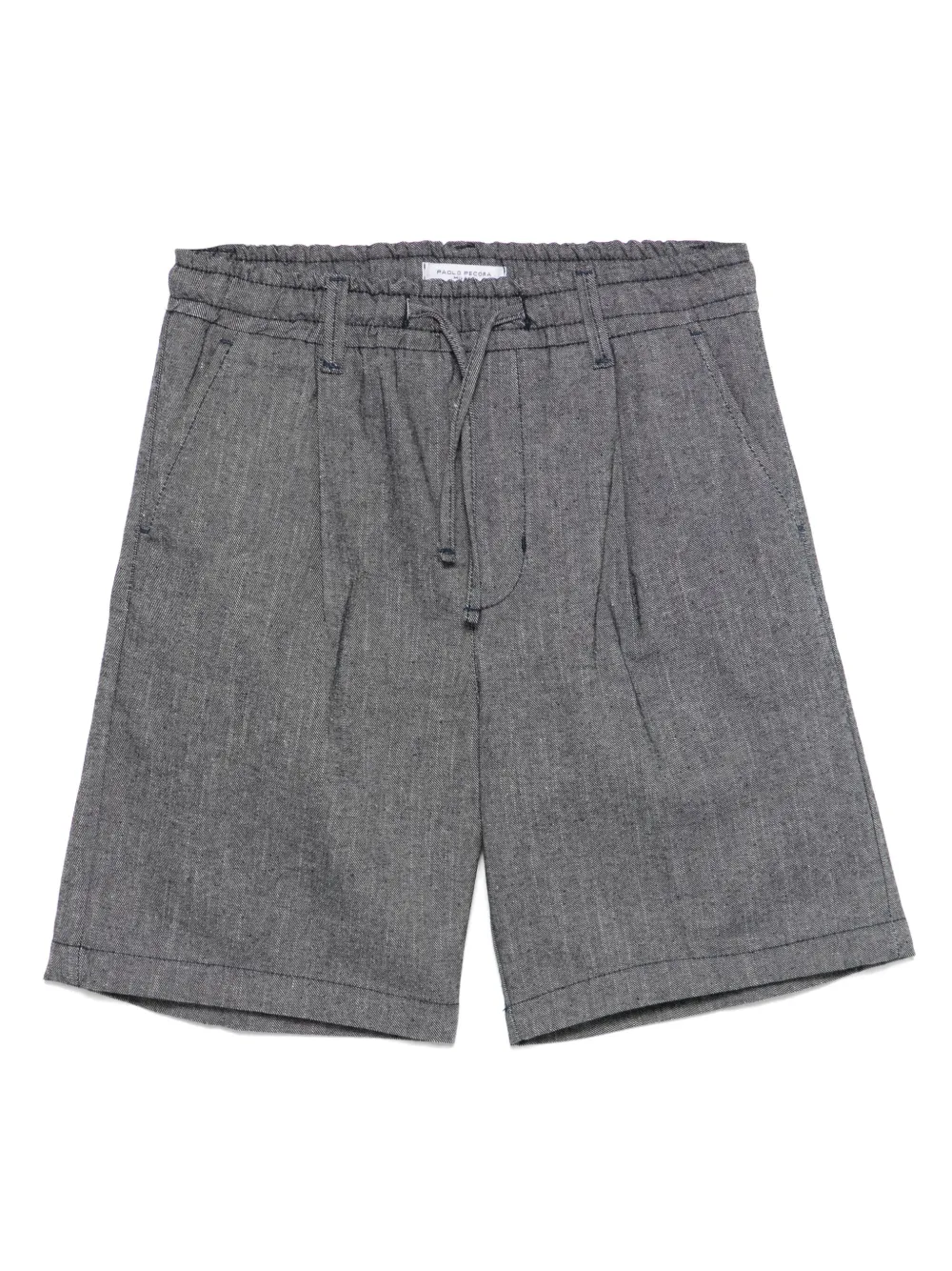 Paolo Pecora Kids drawstring bermuda shorts - Blu