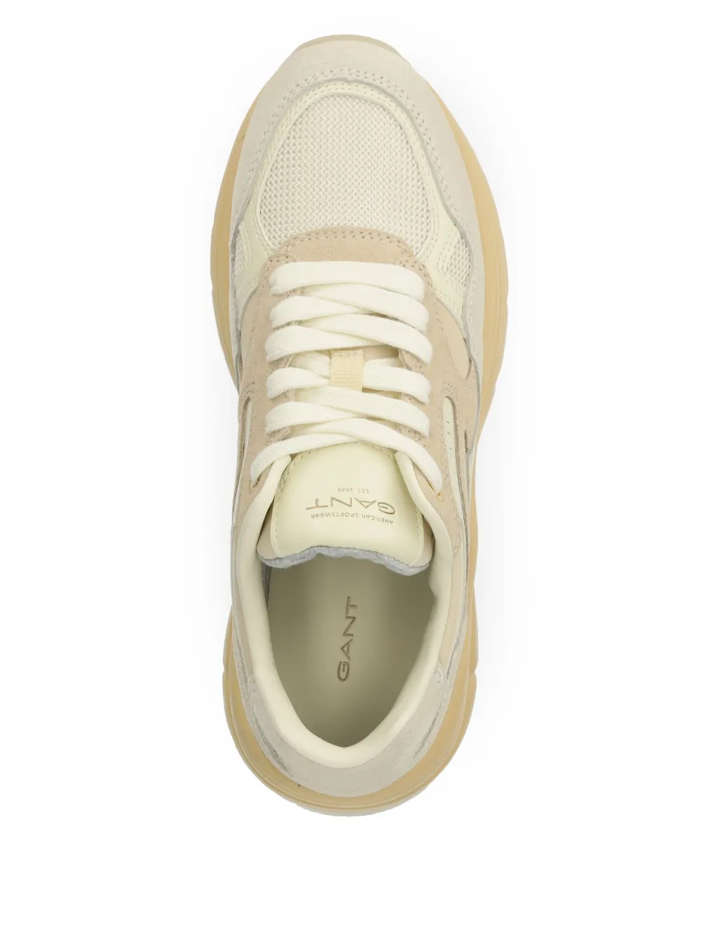 Gant Leren sneakers Beige