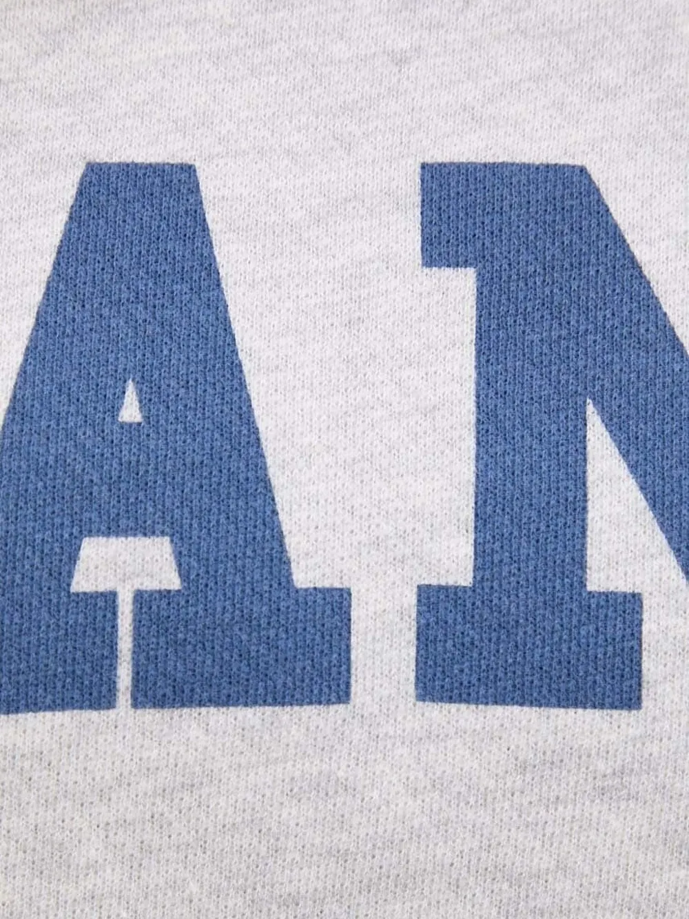 Gant Katoenen sweater met logoprint Grijs