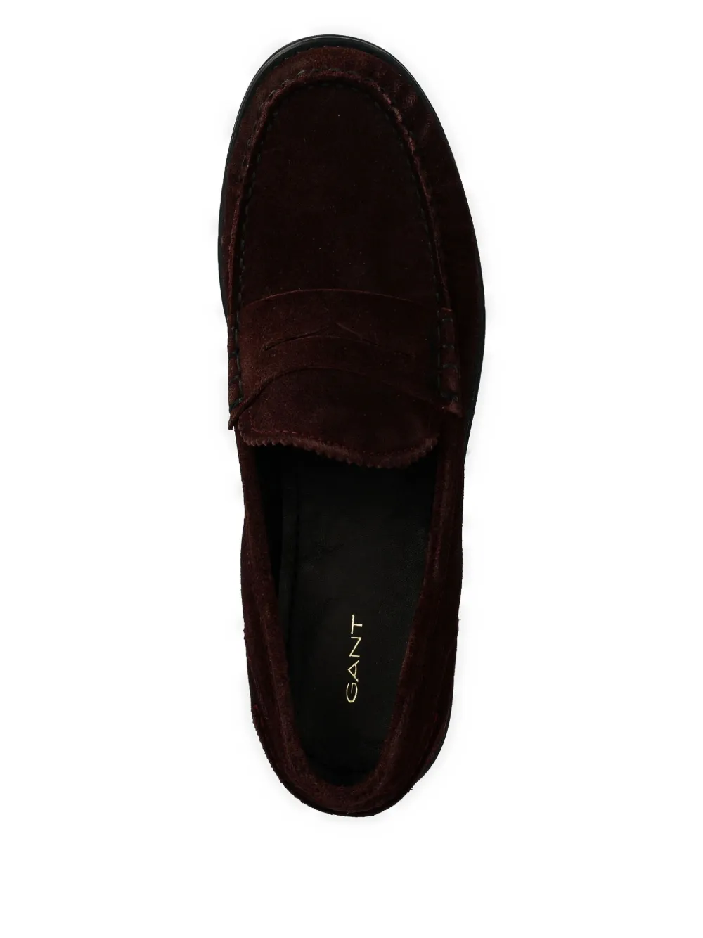 Gant Suède loafers Rood