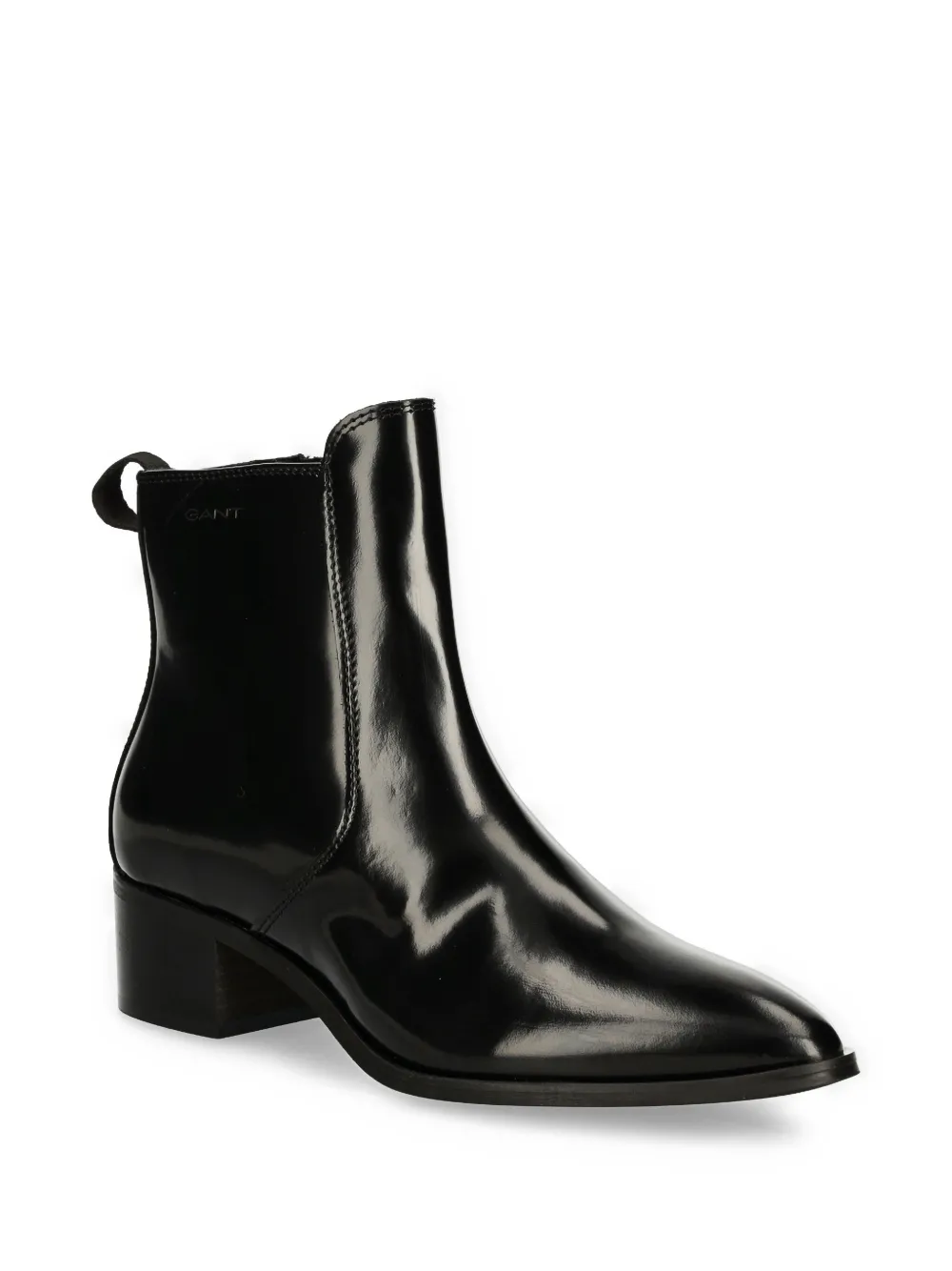 Gant leather boots - Zwart