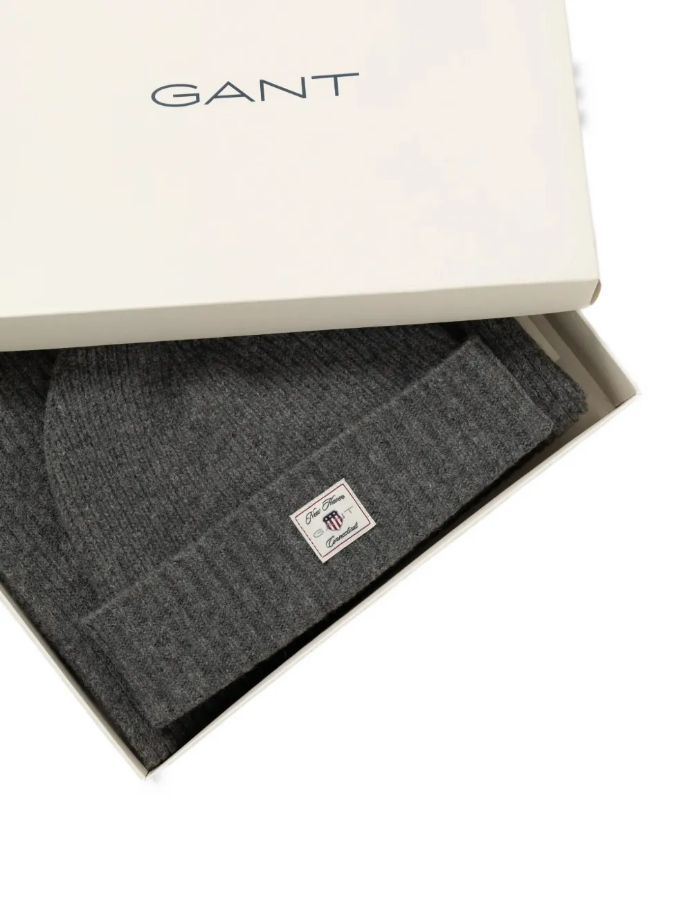 Gant Muts met logopatch Grijs
