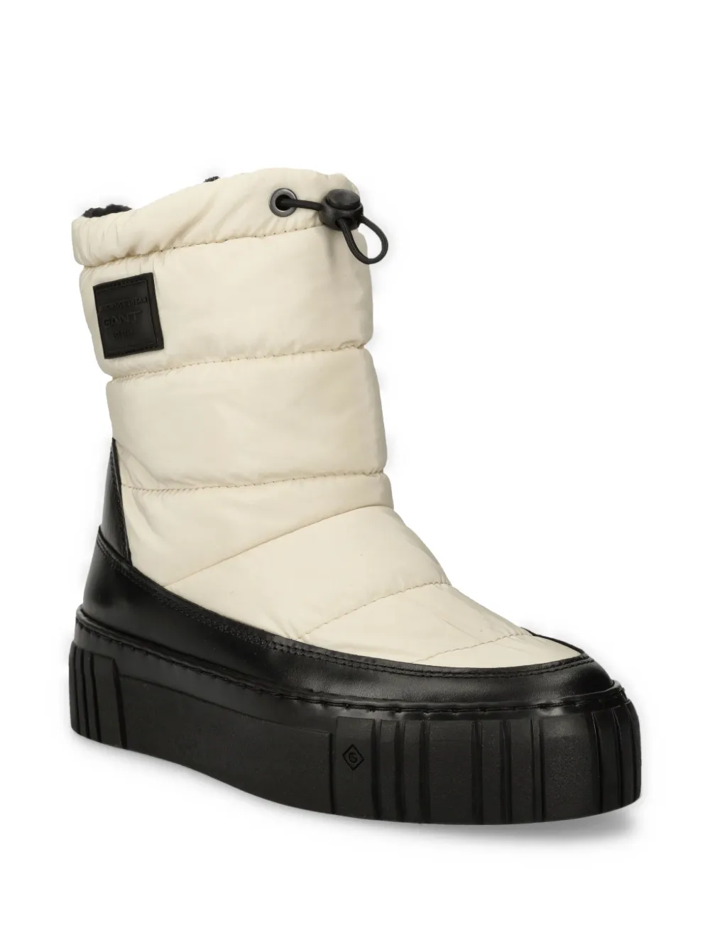 Gant Logo-patch Boots In White