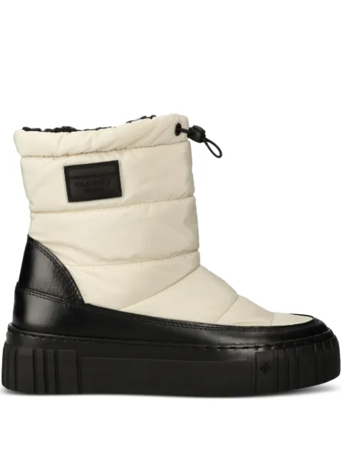 Gant logo-patch boots 