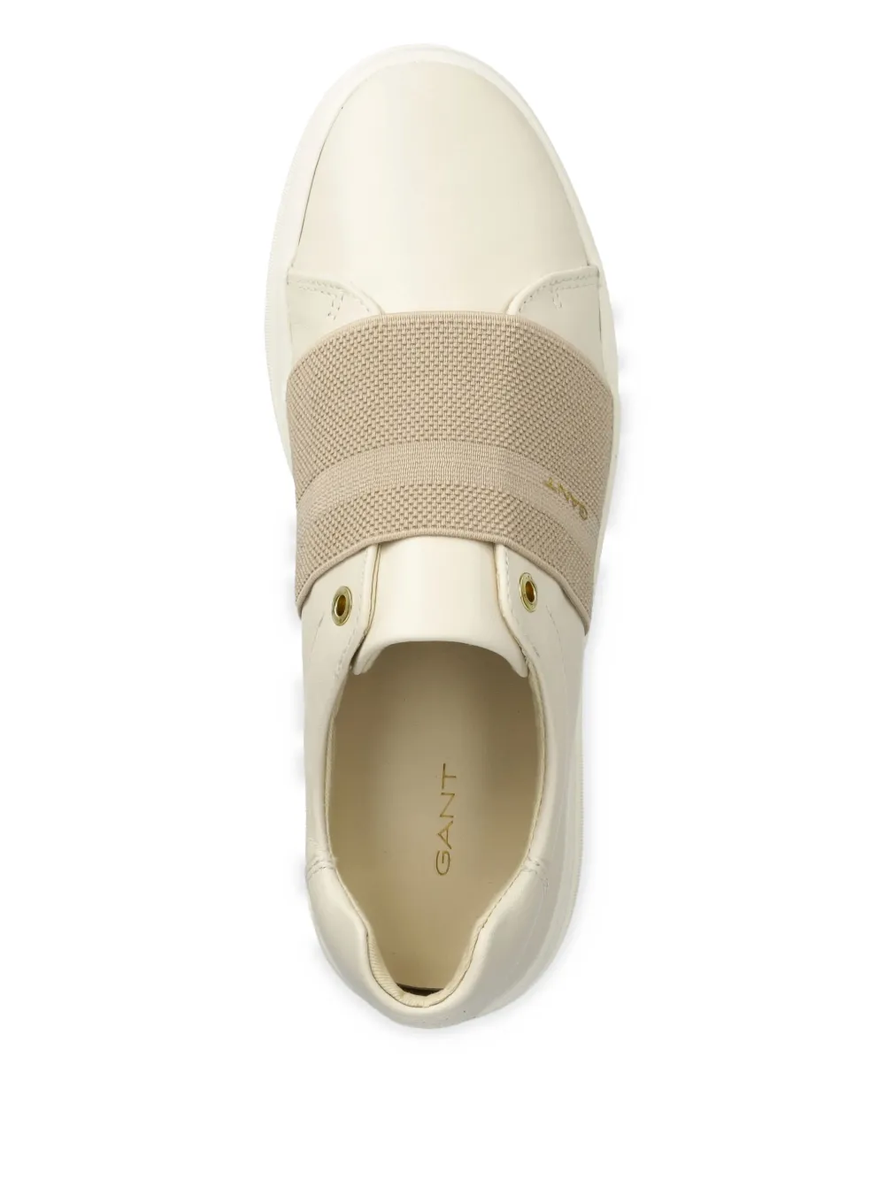 Gant Leather Sneakers In White