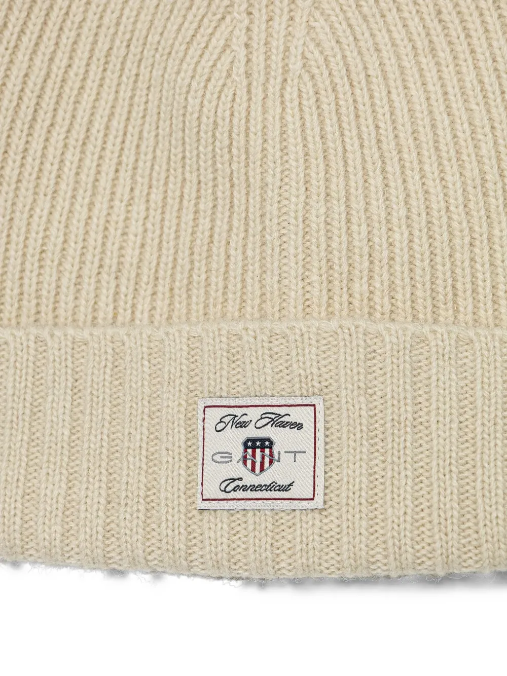 Gant Muts met logopatch Wit