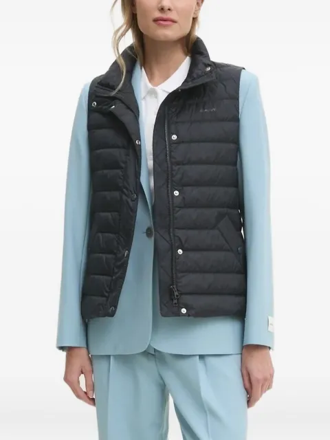 Gant quilted button-fastening vest