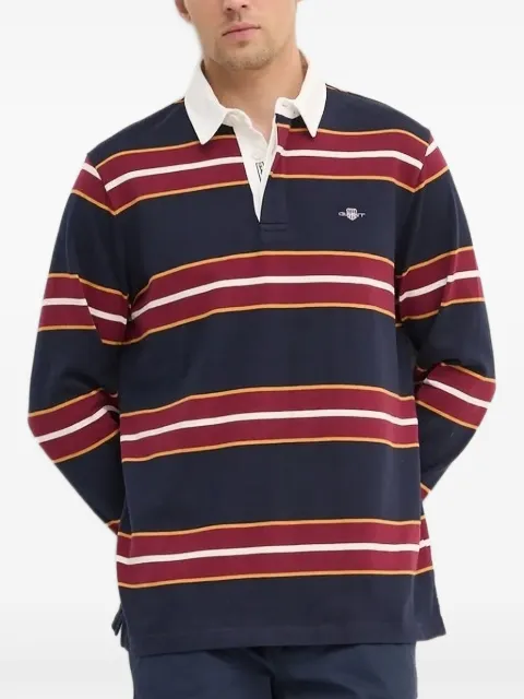 Gant striped rugby polo shirt