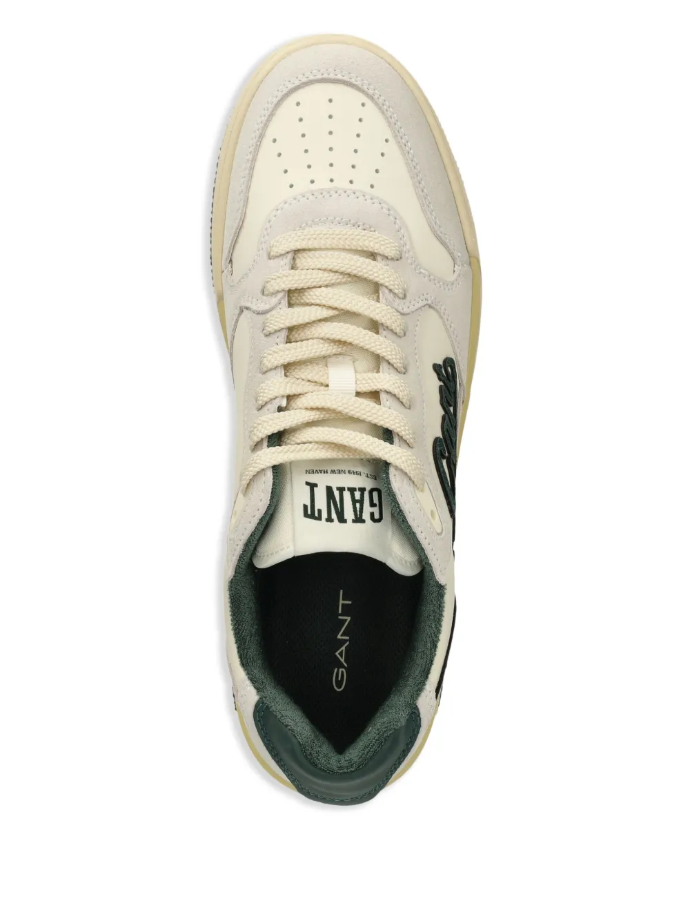 Gant Sneakers met logopatch Wit