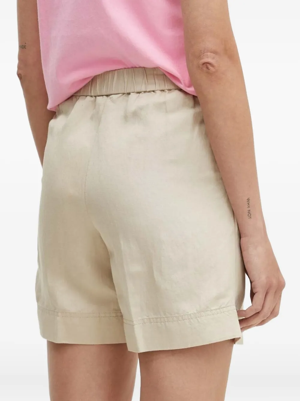 Gant Zwembroek met elastische tailleband Beige