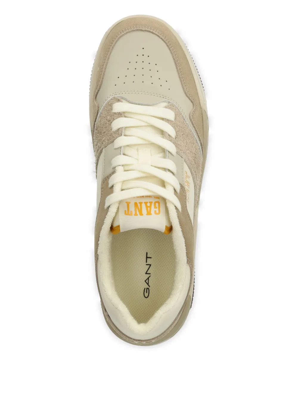 Gant Leather Sneakers In Neutrals