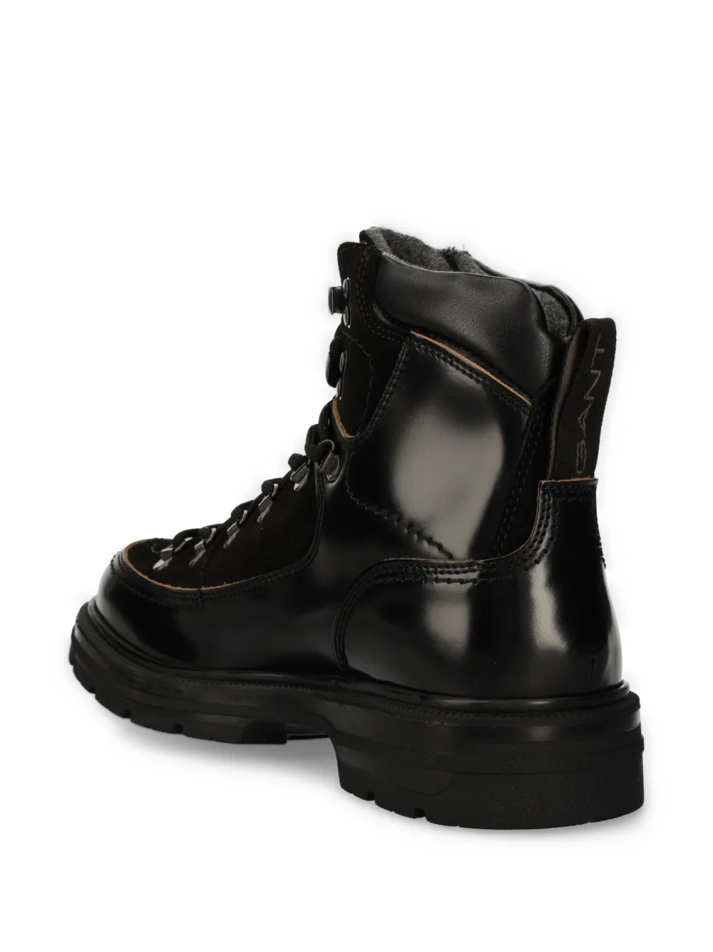 Gant leather boots Black