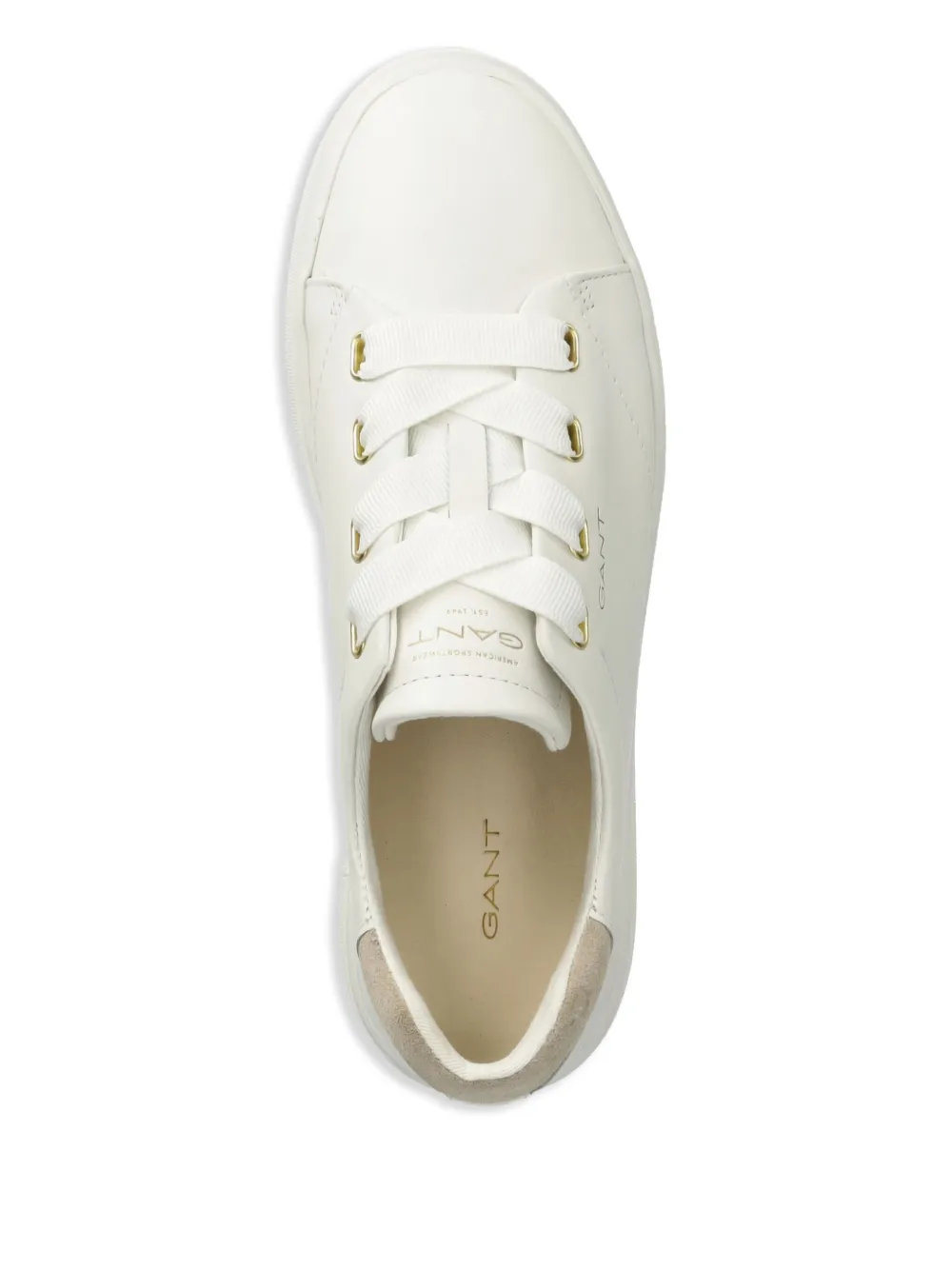 Gant Leren sneakers Wit