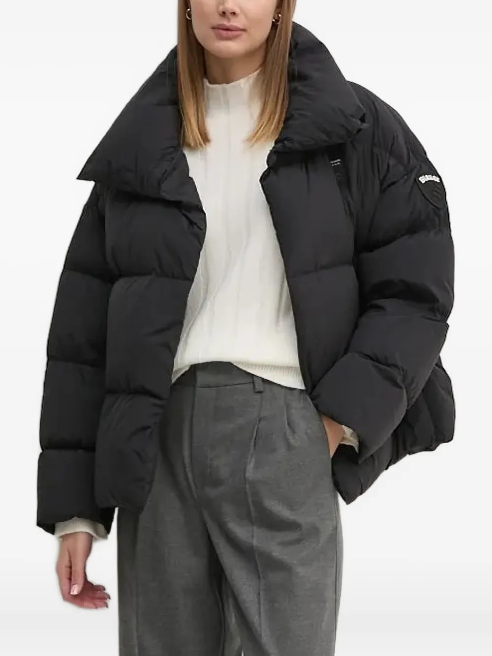 Gant ribbed high-neck sweater | toni neutri | Image 1