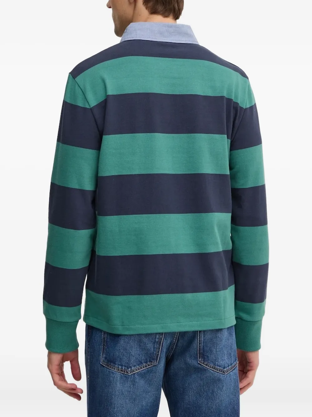 Gant striped polo shirt - Groen