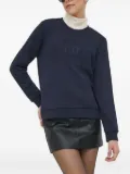 Gant Tonal Archive Shield logo-embroidered sweatshirt - Blue