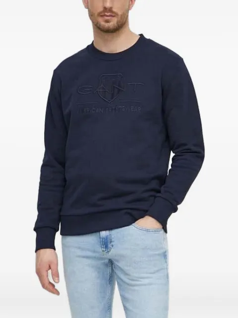 Gant logo-embroidered sweatshirt