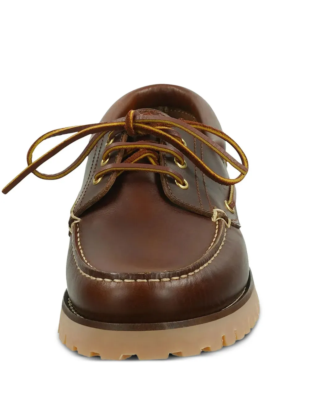 Gant leather boat shoes Brown
