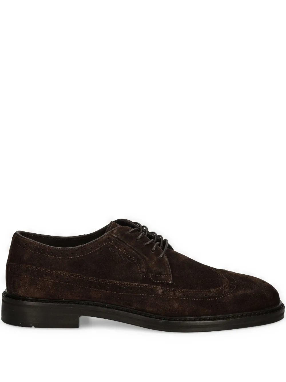 Gant Leren derby schoenen Bruin