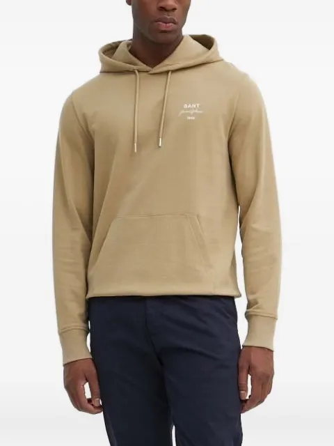 Gant hoodie con logo bordado