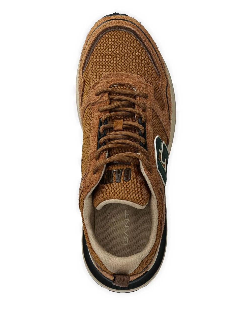 Gant Sneakers met logopatch Bruin