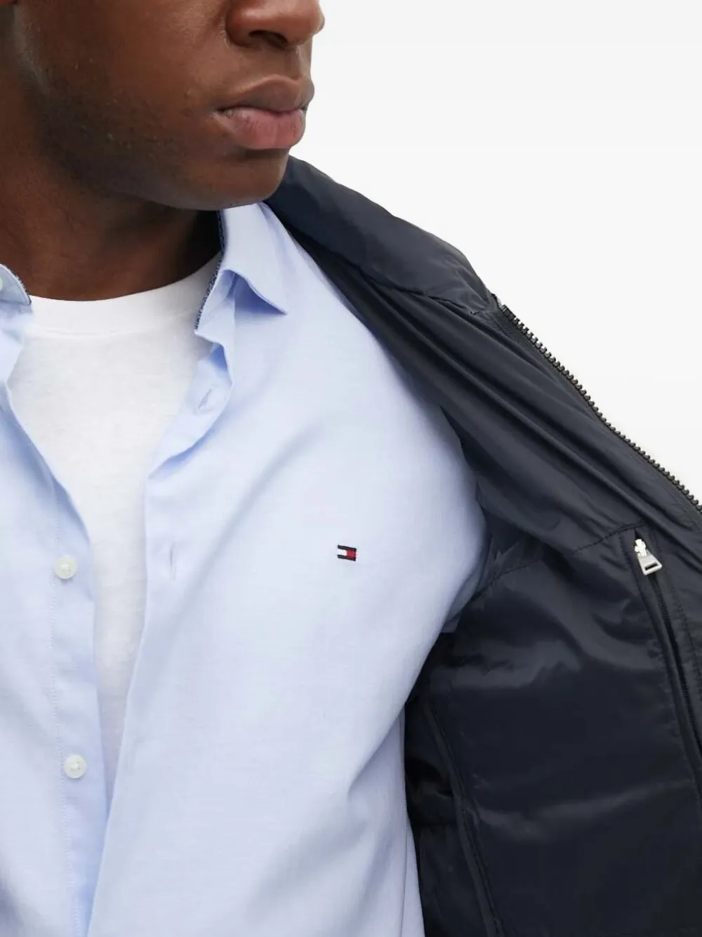 Gant Gewatteerd jack Blauw