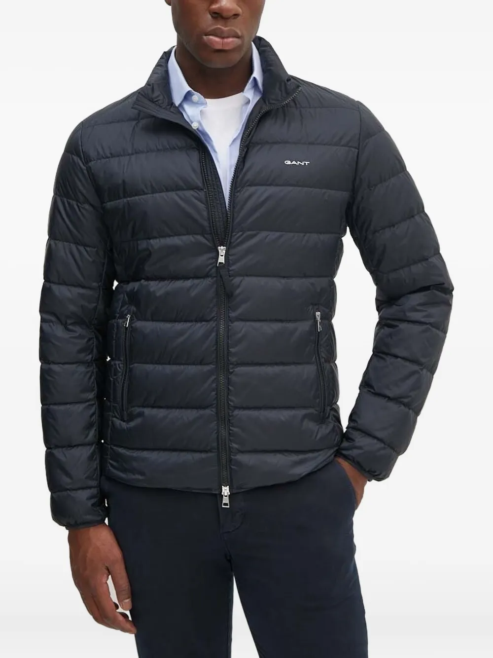 Gant Gewatteerd jack Blauw