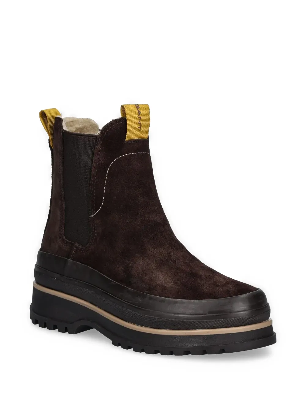 Gant leather boots Brown